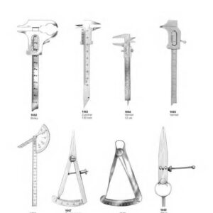 D075 Measuring instruments Boley Zuricher Vernier Carol Castroviejo Iwanson Albee