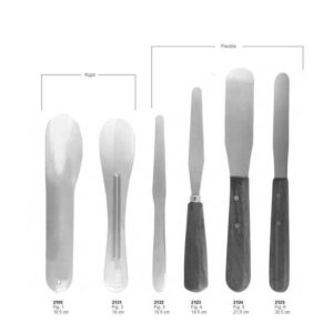 D091 Dental spatula for plaster and alginate rigid flexible