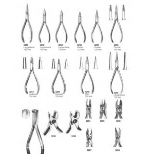 D132 Orthodontic and prosthetics pliers langenbeck peeso goslee fischer andresen schwarz