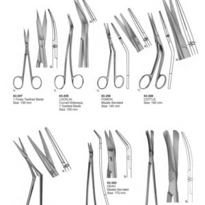 G040 Delicate Nasal Tonsil Scissors Locklin Fomon Cottle Heymann Dean Good