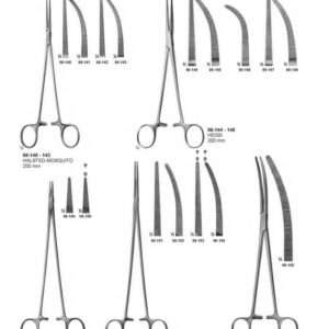 G079 Delicate Haemostatic Forceps Halsted Mosquito Heiss Crafoord Bengoleahalsted